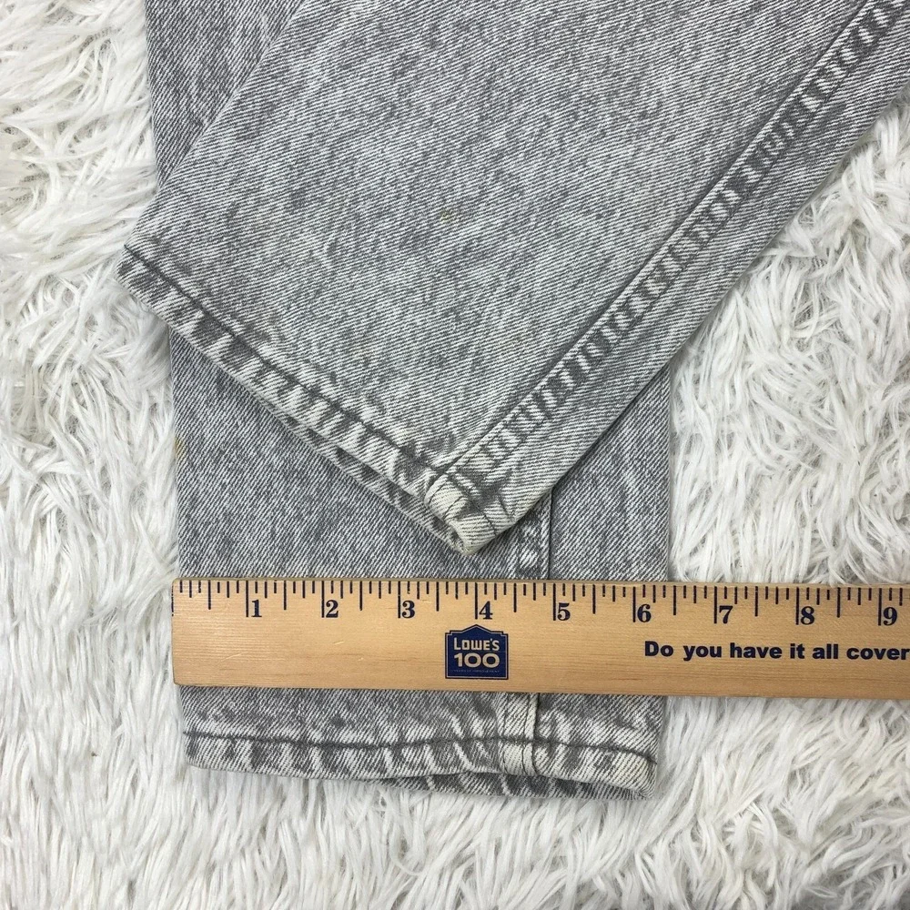 Vintage Levis Jeans‎ 25x31 Gray USA Straight Slim Grunge Denim Sliver Tab Retro